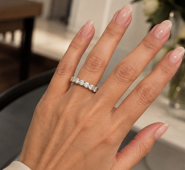   Diamonds Wedding Band   