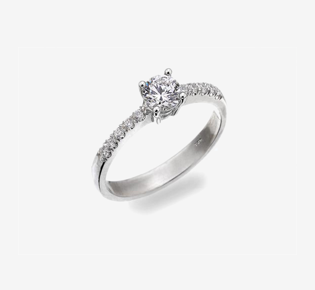 0.40ct  Delicate engagement ring