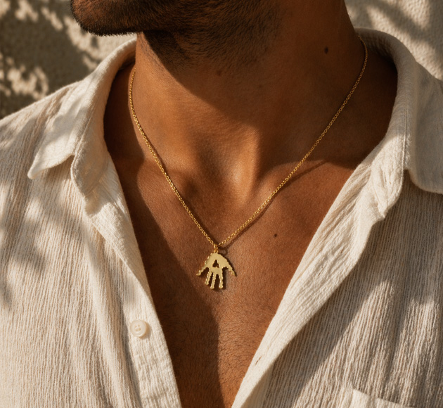 UNIQUE HAMSA PENDANT 