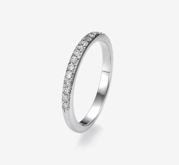 Delicate Round Pave Band