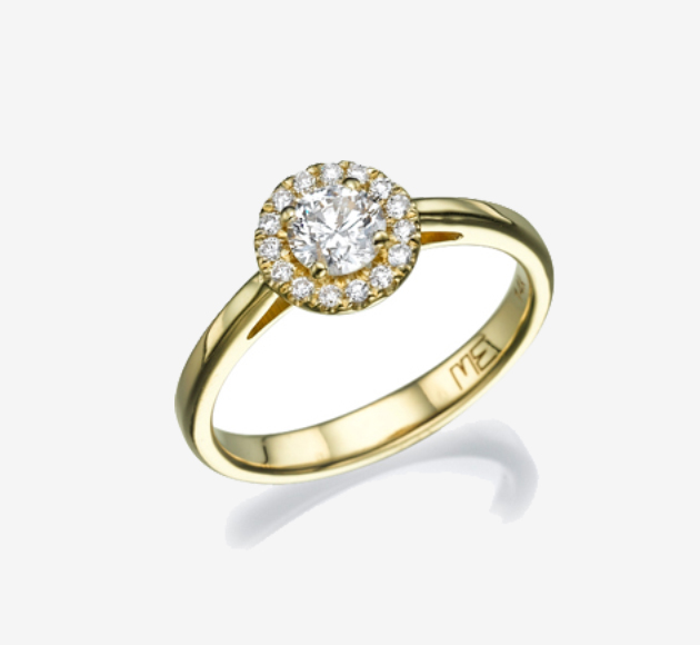 Round Halo Ring