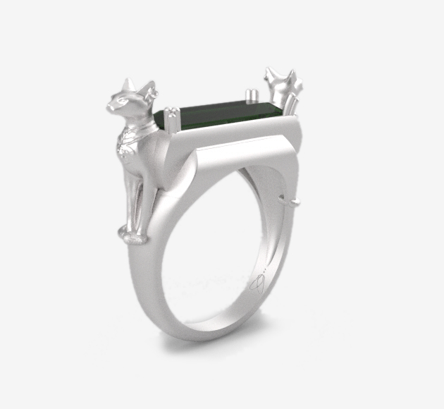 Rah gate Ring sun god