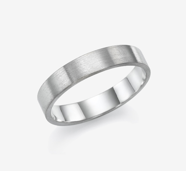 Flat Comfort-Fit Wedding Band