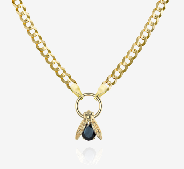 Gold Cuban Chain Fly choker 